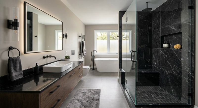 Granite Shower Installation in Caroline County, VA