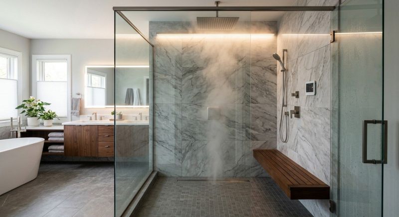 Granite Shower Installation in Caroline County, VA